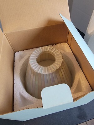 Vintage PartyLite Mosaic Candle Lamp Shade Retired NIB P11D/P921