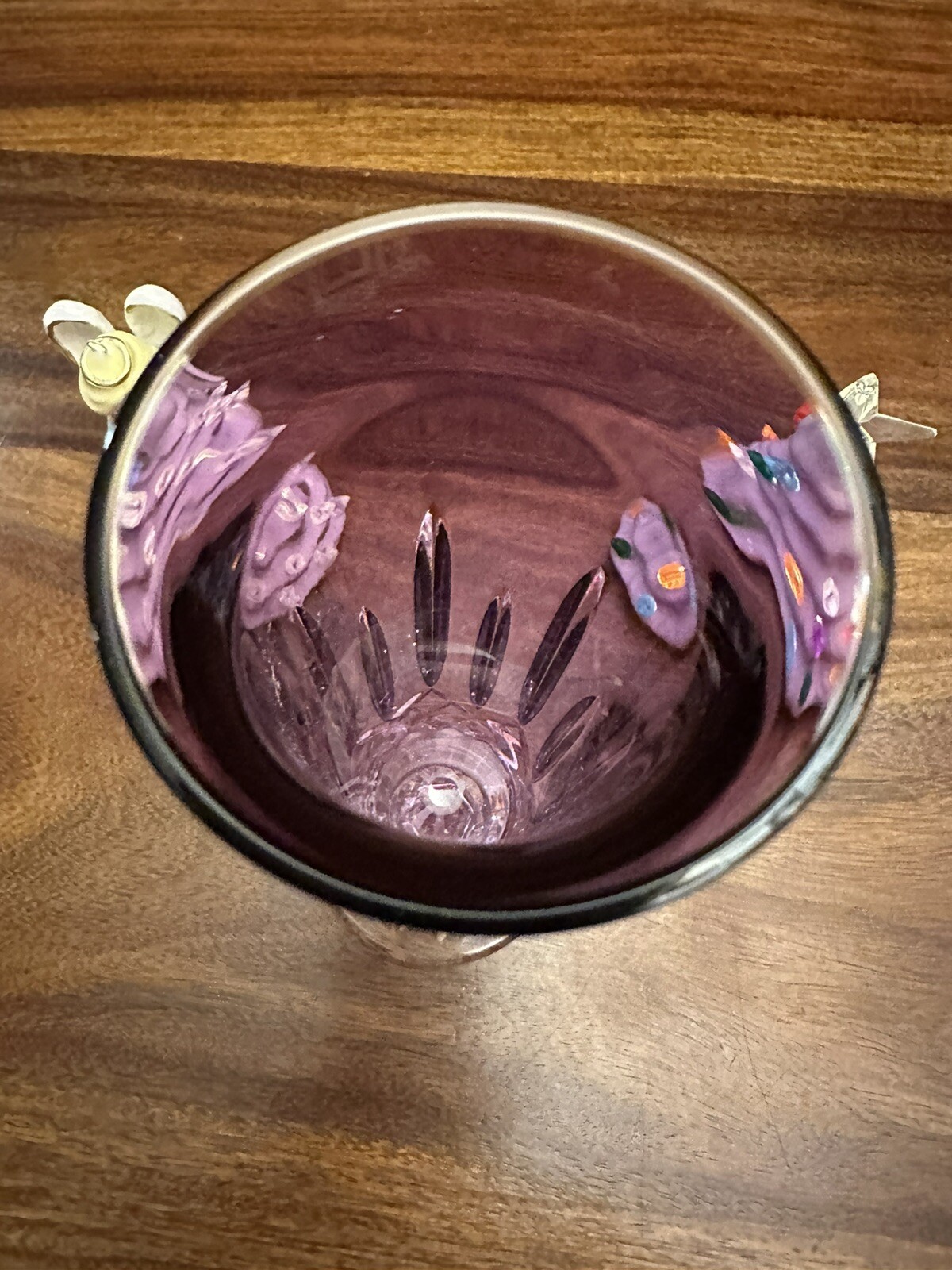 Vintage Retired Waterford Lismore 8 In Purple Bud Vase eBay