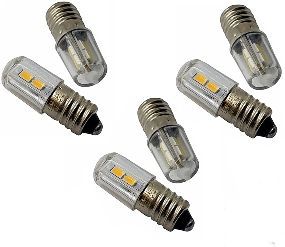 E10 LED 6V Weihnachtsstern Adventstern warmweiß Schraubsockel Beleuchtung 4xSMD