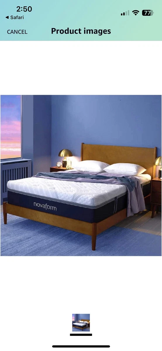 Novaform cal king sale mattress