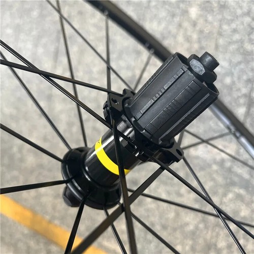 700C Road Bike Wheelset 24mm Quick Release V Brake Bicycle Alloy Clincher Rims - Picture 3 of 7