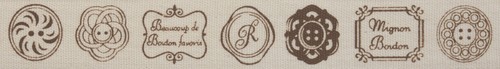 Natural Cotton Ribbon 5m Lengths Printed India Tape 57 DESIGN 5 10 20 Meter 922D - Picture 57 of 66