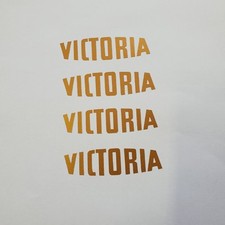 Aufkleber Set Victoria Super Luxus * 107 * gold * Sticker * Logo * Oldtimer
