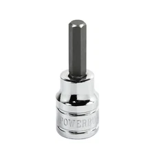 Powerbuilt 3/8 Inch Drive x 1/4 Inch Hex Bit Socket - 648662