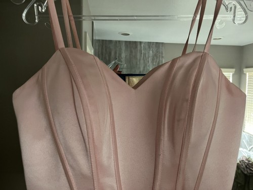 Girls Semi-Formal,Pink dress, A-line,Straps,Size 2,quince,wedding,holiday - Picture 7 of 17