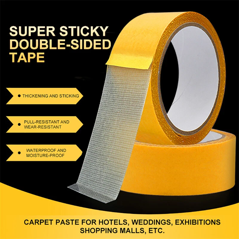 Extra Strong Adhesive Double Sided Tape Heavy Duty,Super Clear Thin Two Sided Extra Strong Adhesive Double Sided Tape Heavy Duty,Super Clear Thin Two Sided