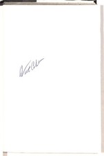 Walter Cronkite Signed 