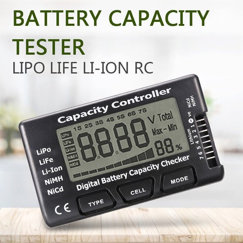 Für LiPo LiFe Li-ion NiMH Nicd Batterie Akku Digital Kapazität Tester Checker - Bild 2 von 10