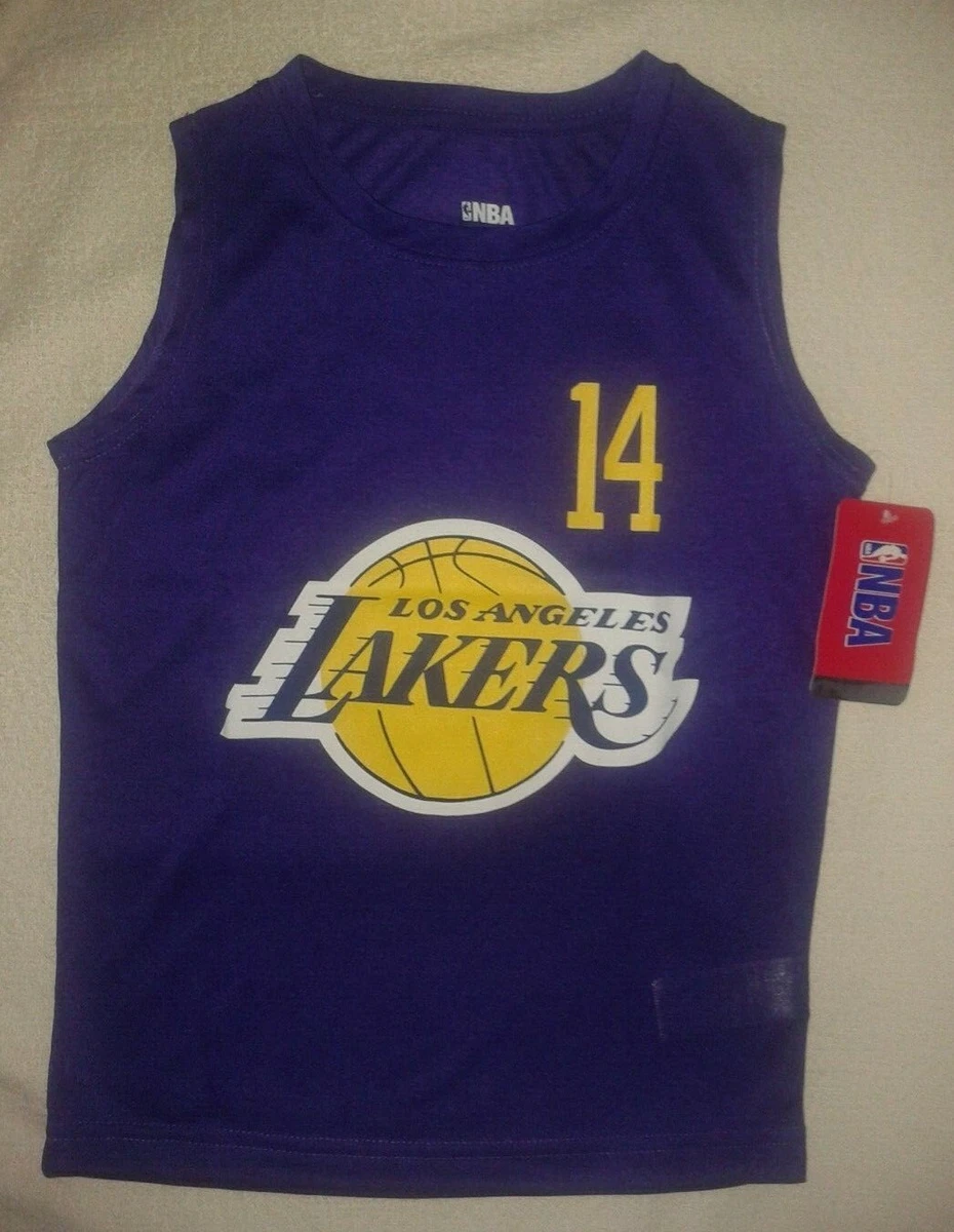 NBA Brand Los Angeles Lakers Jersey Top 4/5, 6/7, 8, 10/12, 14/16