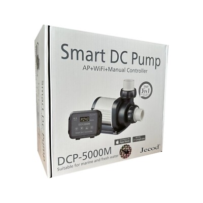 Jecod / Jebao DCP-5000M regelbare Förderpumpe Controller / App / WiFi- 5500 L/H