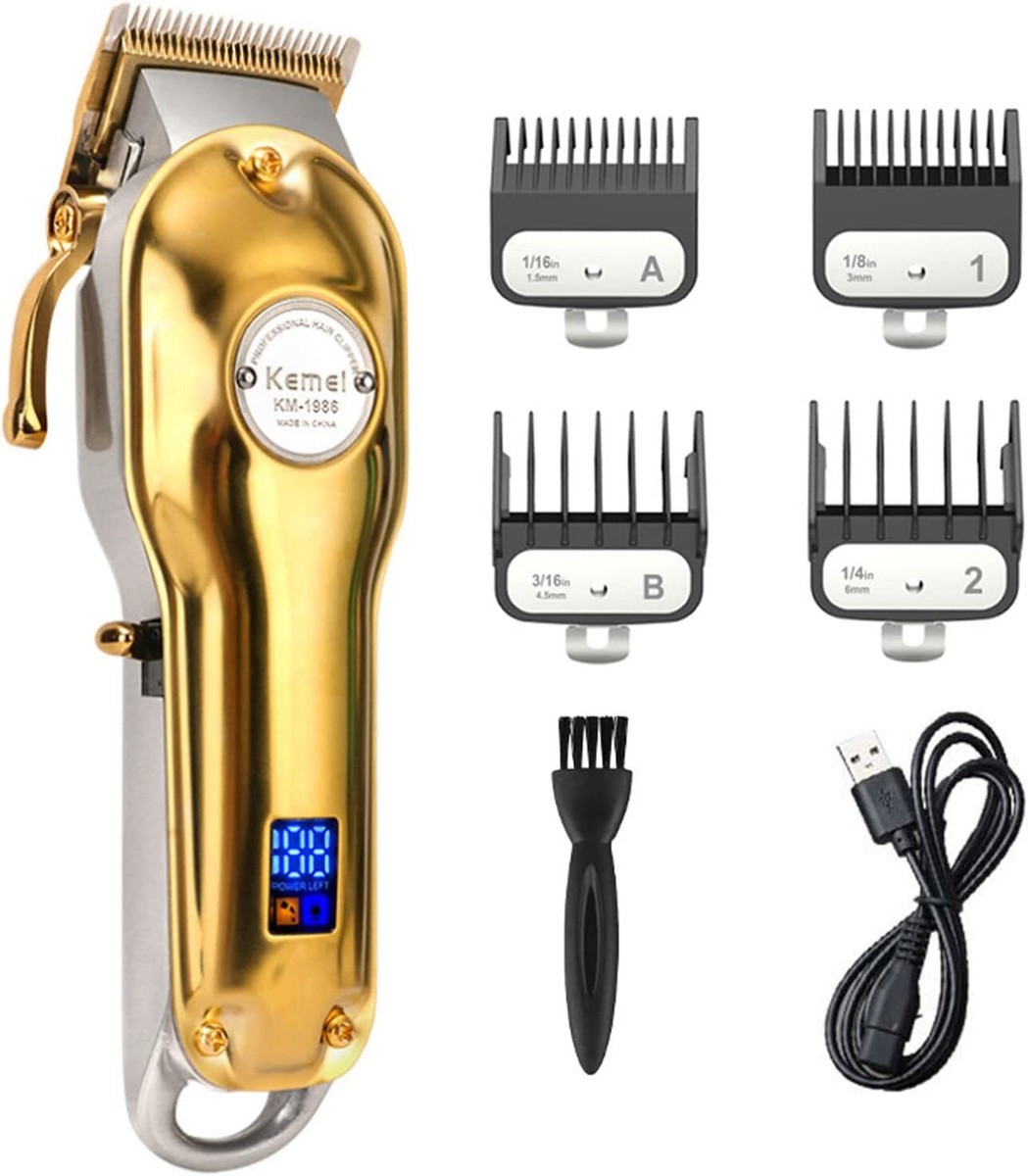 KEMEI Professional Hair Clippers for Men, Professional Barber
