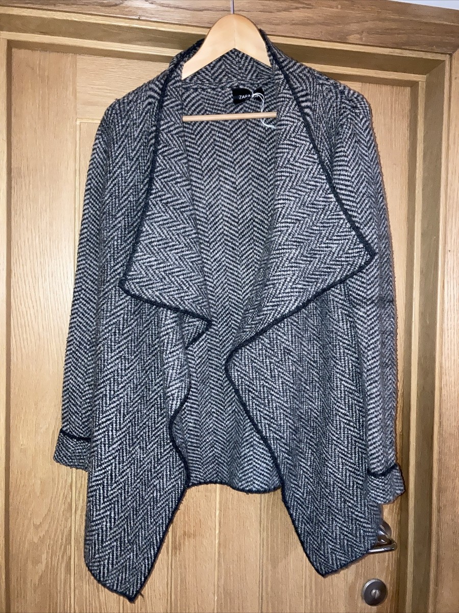 zara shawl cardigan