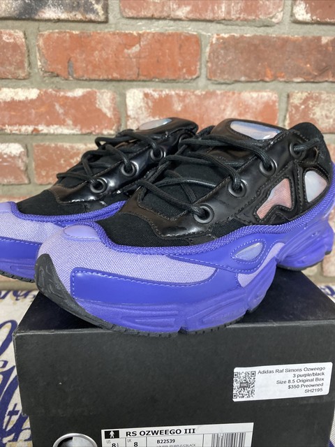 Size 8.5 - adidas Ozweego 3 x Raf Simons Purple Black for sale online | eBay