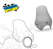 Parabrezza Fumè Universale GIVI A34 (49 X 50 Cm) 4 Punti Fissaggio Per Maxi-Moto