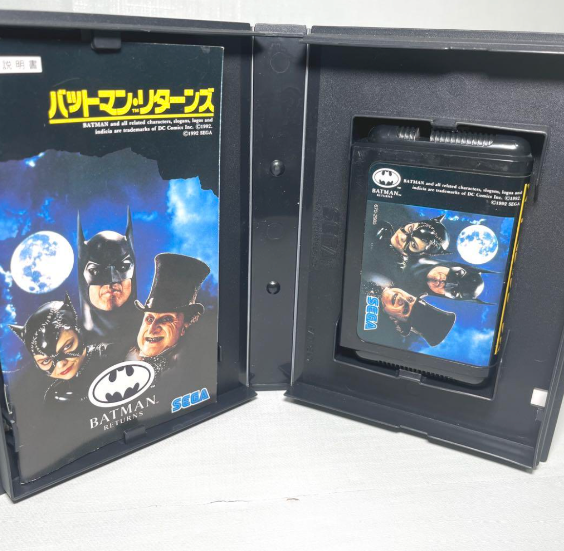 BATMAN RETURNS Mega Drive Sega 0269 MD From Japan Free
