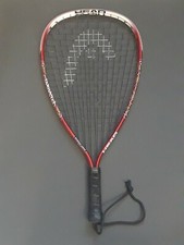 Head TI Demon Racquetball Racquet - Size 3-5/8 - Nano Titanium Red EXCELLENT