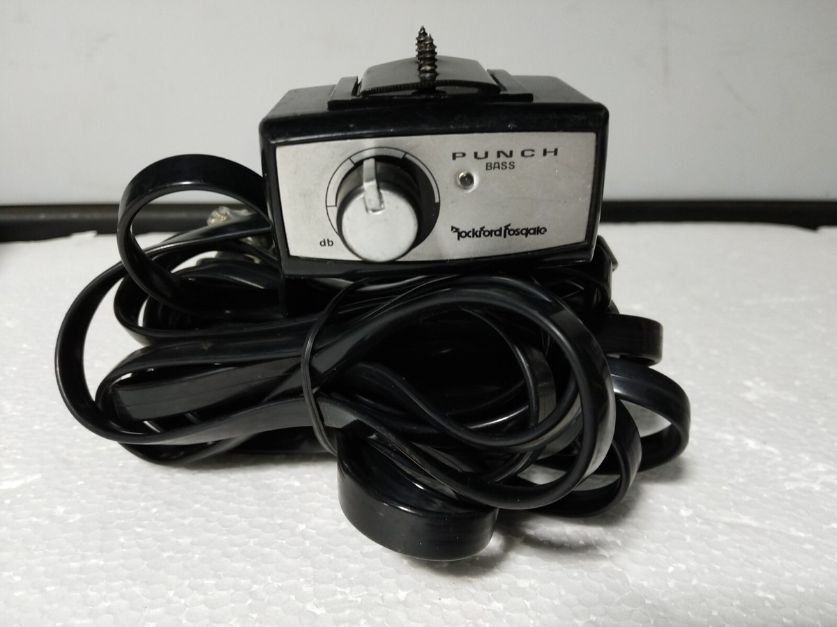 Rockford Fosgate Punch Bass DB Replacement Remote Knob & Cable for