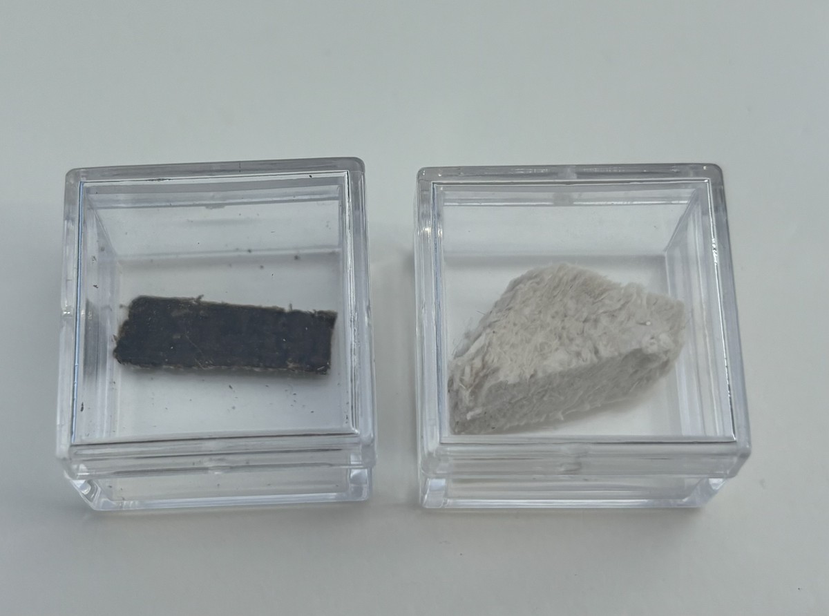 Flown Soyuz TMA-33 Heat Shield Fragments Shuttleworth Haignere