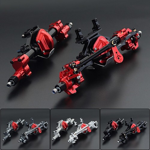 CNC Metal Front &Rear Portal Axle Assembly for RC Climbing Car SCX10 I II 1/10 - Picture 3 of 24