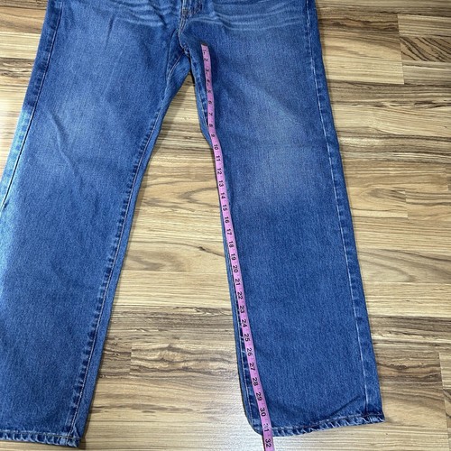 Tommy Hilfiger Men Blue Jeans Size 40x32 Straight Leg Relaxed Fit Mexico Vintage - Picture 4 of 10