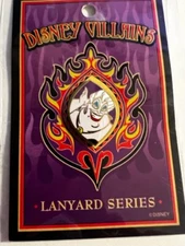 Cast Disney Villains Changeable Lanyard Ursula Little Magnet Disney (B)