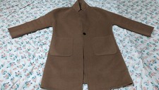 Rails Everest Camel Long Sleeve Wool Blend Single-button Camel Coat Size Medium