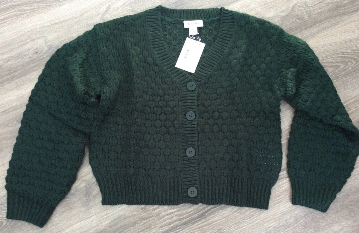 Asos Monki Ninni Knit Cardigan Green Size Small 7314224315073 | eBay