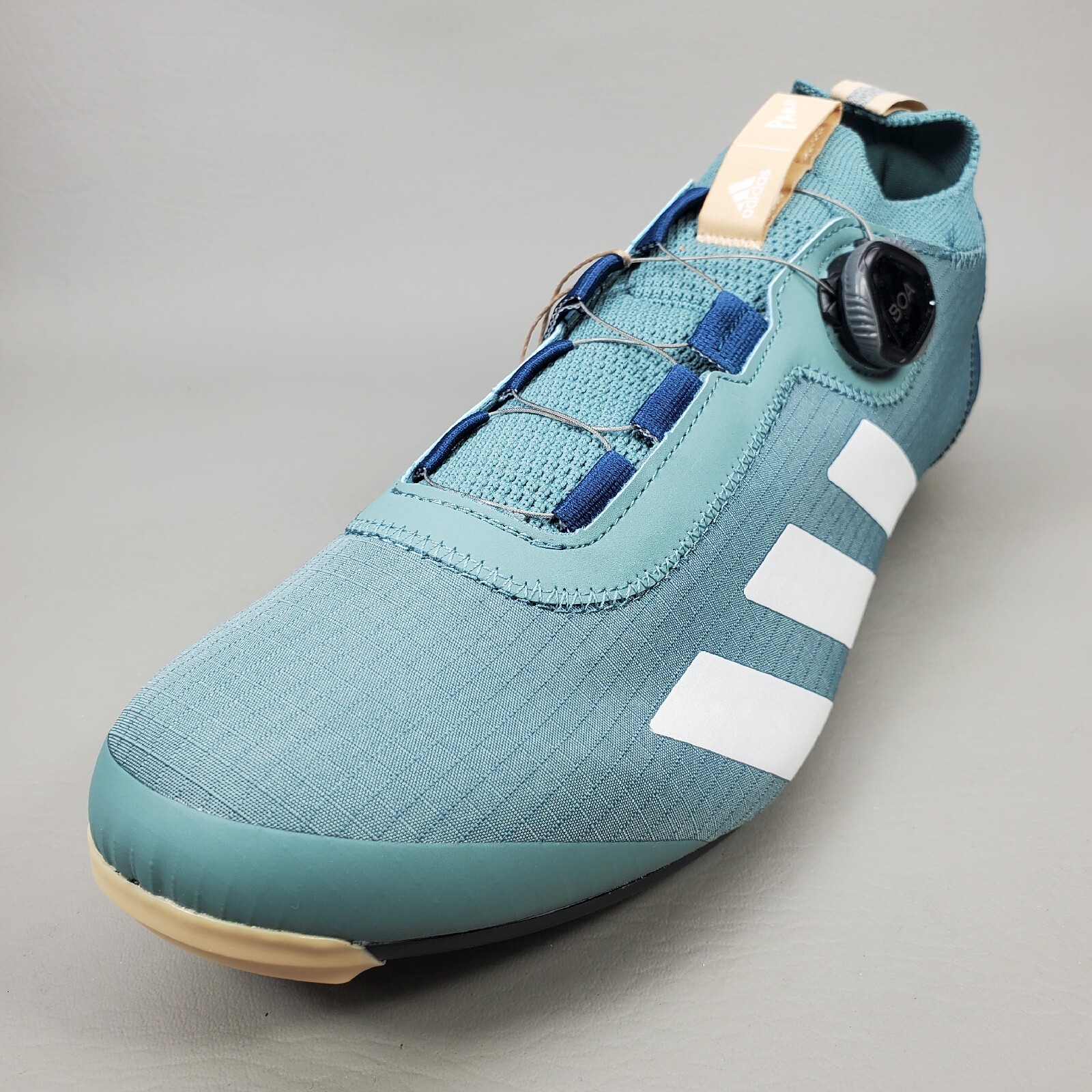 Adidas X Parley Road Cycling Shoes BOA Teal/White GX8931 Men's Size 11.