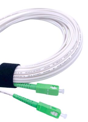   - 05m/1.64ft Fiber Optic Cable SC/APC to SC/APC Simplex Singlemode 9/125μm ...
