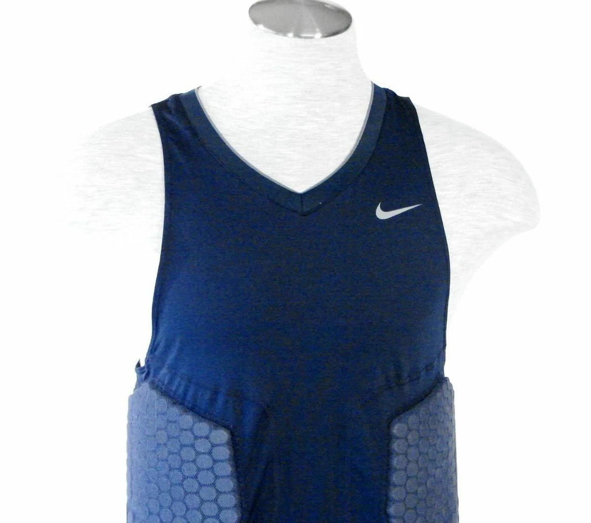 Nike Pro Combat Dri Fit Padded Compression Basketball Protection Tank Men's  NWT