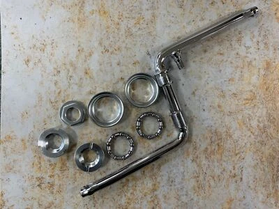 Combo de manivela de BMX Darxide One Piece Old School y pedalier ETC