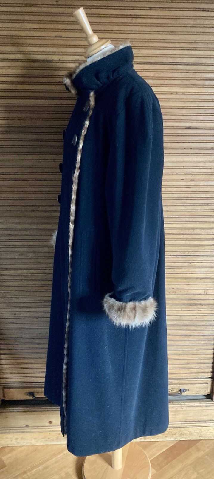 Peter Kujath Munich Wool Coat Sable Vintage 90s Very Clean Condition image 5