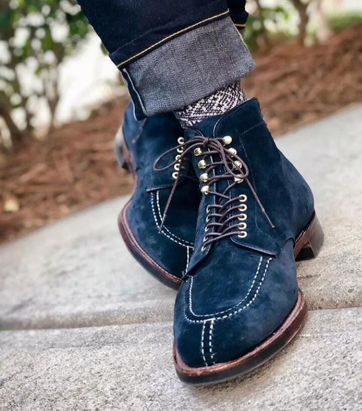 Buy LOUIS STITCH Men's Chelsea Boots American Brown Handcrafted