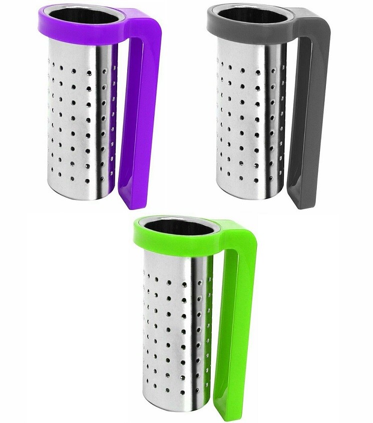 Edelstahl-Gewürzsieb Mit Teleskopierbarem Griff - Vielseitiger Küchenhelfer Zum Kochen