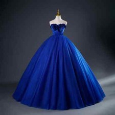 Quinceanera Dresses Ball Gown Classic Strapless Party Dress Luxury Prom Dresses