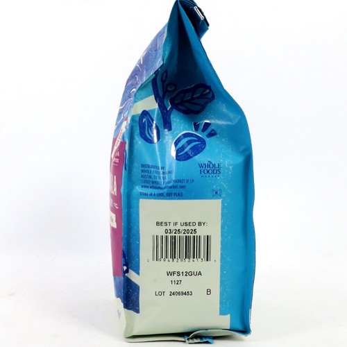 Whole Foods, Guatemala, Whole Bean Coffee, Light Roast, 12 oz, BB: 3/2025 - Picture 4 of 5