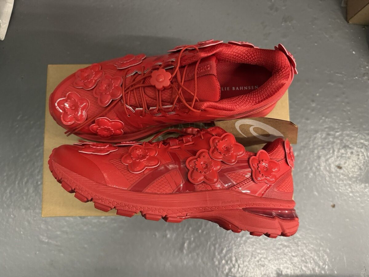 Asics x Cecilie Bahnsen Gel-Terrain Red Size 8 Women's Brand Asics x Cecilie Bahnsen Gel-Terrain Red Size 8 Women's Brand