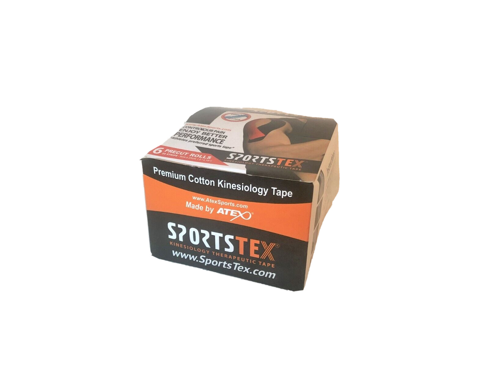 Nastro Kinesiologico SportsTex 6 Rotoli: Kit Sollievo Muscolare