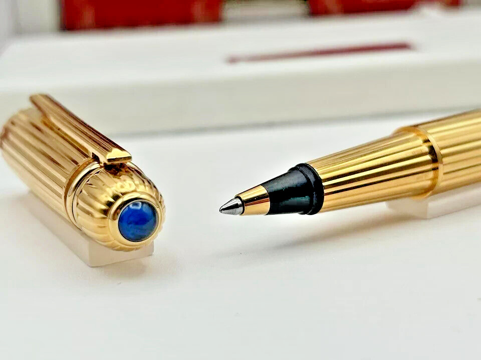 Cartier Pasha Pen Roller Ball Pen Complete with Spare Refill
