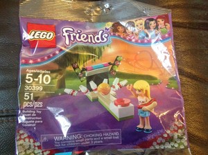 lego friends bowling