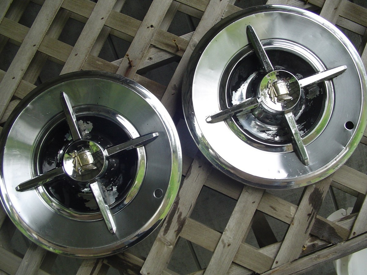 1957 Dodge Lancer Knight Hubcaps Wheel Covers Center Caps CLASSIC