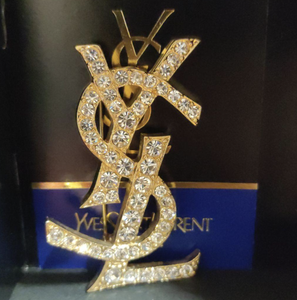 ysl brooch pin