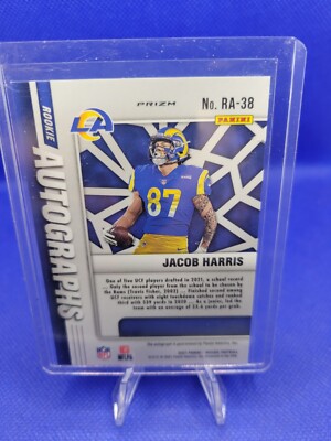 JACOB HARRIS - 2021 MOSAIC ROOKIE AUTOGRAPHS #RA-38 | eBay