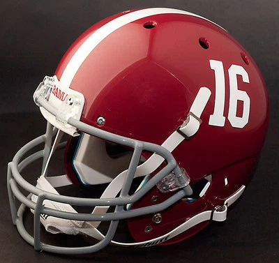 ALABAMA CRIMSON TIDE Schutt AiR XP Gameday REPLICA Football Helmet #16 - Image 1 of 2