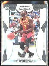 2019 Panini Prizm Draft Picks #56 Marial Shayok Prizms Silver