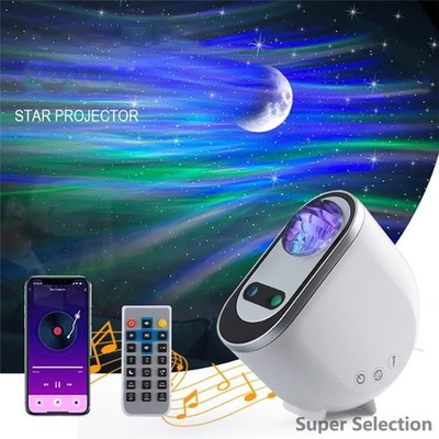 Galaxy Projector Ocean Wave Star W/ Bluetooth Speaker 31 Colors