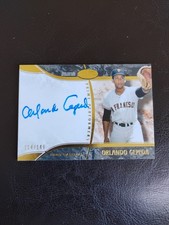2016 Topps Tier One Prime Performers Autographs Orlando Cepeda #PP-OC