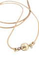 ESTATE SOLID 14K YELLOW GOLD DIAMOND FLEUR DE LIS PENDANT 24" NECKLACE #7975 — photo 10