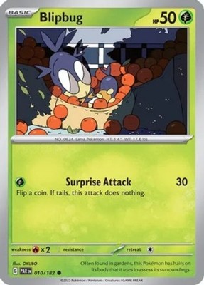 Blipbug - 010/182 - Common - Reverse Holo - Near Mint