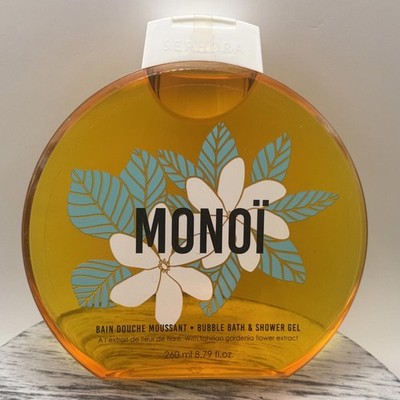 Sephora Collection Monoi Bubble Bath & Shower Gel Body Wash - RARE -8.79oz/260ml